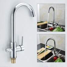 Rubinetto da cucina - Argento - Visualizzare 1