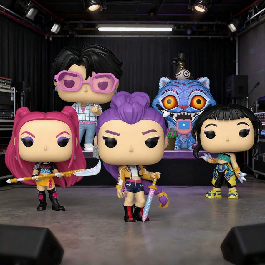 FUNKO POP Demon Hunter K-POP Witch Hunt Rumizo Yimira Qin Yu- Gift Idea - Official Merchandise - Video Fans - Model Figure For Collectors And Display