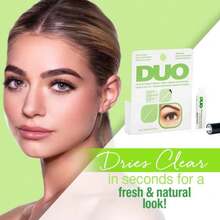 DUO Brush-On Clear Lash Glue \U2013Waterproof Strip Lash Adhesive With Vitamins A, C &Amp; E, Long Lasting Eyelash Glue, 0.18 Oz, 1 Pack - ColorA - 查看 3