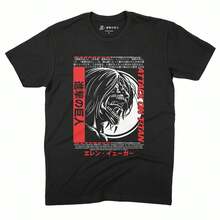 On T-Shirt-Iconic Graphic Tee Anime  On Titan ATTACK009 - màu đen - Xem 1