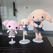 Harry Potter 官方哈利波特系列毛绒玩具,卡通玩偶,多比钥匙扣毛绒吊坠,哈利波特蛋糕吊坠和小袋,圣诞礼物 - 彩色 - 查看 8