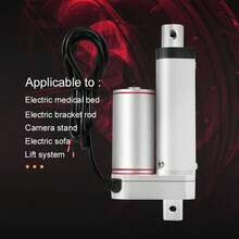 DC 12V Linear Actuator 75KG Maximum Lift 50mm Stroke Electric Motor for Auto Car - Blanco - Ver 5