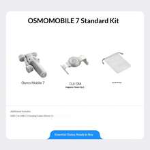 DJI Osmo Mobile 7 Smartphone Gimbal Stabilizer | Built-In Tripod & Extension Pole | ActiveTrack 7.0 Smart Tracking | Magnetic Quick-Release For Instant Switching | 3-Axis Stabilization For Smooth Vlogging & Live Streaming | Selfie Stabilizer With Gesture Control | Essential For Travel, Parties, And Performances - White - View 10