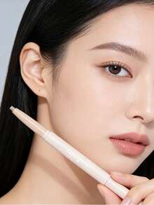 The Colorgram Double-Ended Aegyo-Sal Eyeliner Features A Matte Eyeshadow End For Defining Sculpted Lower Lash Line, And Shimmery Highlighter Brightening Under-Eye Area. Texture Is Incredibly Smooth Blendable, Making Application Effortless. It'S Long-Lasting, Waterproof, Smudge-Proof, Significantly Enlarges Eyes Cute, Lively, Eye-Catching Korean-Style Eye Makeup Look. Its Slim Lightweight Design Makes It Easy To Carry, Ideal Everyday Makeup, Quick Touch-Ups, Commuting, Travel, Outings. - 02 冷色調 - 查看 3