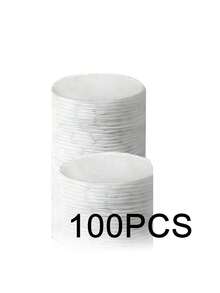 化妆用无绒棉垫，适用于面部、指甲、化妆、美甲、足疗 - 白色 - 查看 11