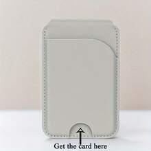 可调节磁吸卡包，兼容 16/15/14/13/12系列，磁力强劲，带可调节支架。卡包可容纳5-6张卡片，适用于各种场景（办公、旅行等）。春季礼物之选。 - 彩色 - 查看 8