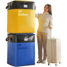 Large Capacity Moving Packing Bag Luggage Clothes Waterproof Quilt Storage Bag - 180L-50*50*72cm - View 9