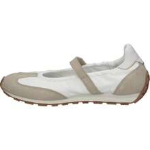 PEPE JEANS | Eleganti sneakers Pepe Jeans da donna – Ballerine bianche con dettagli beige – Ballerine con velcro – Alla moda – Eleganti – Versatili e comode – Modello PLS400029-847 - Bianco - Visualizzare 4