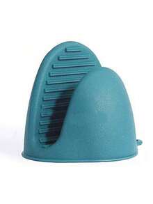 2pcs/Set Silicone Heat Resistant Gloves, Thick Non-Slip Oven Mitts Suitable For Oven And Microwave - Multicolor - View 13