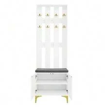 Shoe Cabinets - White - View 10