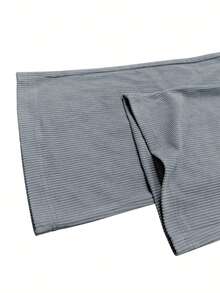 Men's Corduroy Casual Pants - Elastic Drawstring Waist, Breathable & Comfortable - Xám - Xem 7