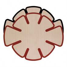 2片装加长硅胶烘焙垫，不粘硅胶烤盘衬垫 - 可重复使用，适用于饼干、马卡龙、面包、糕点，防止蛋糕粘连，9.5 x 5 英寸圆形面包模具，厨房烘焙用品 - 彩色 - 查看 19