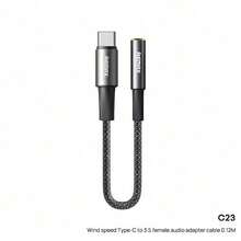 REMAX CB08 全系列音訊轉接線 Lightning Type-C USB-A 3.5mm 公母轉接 多介面全覆蓋 手機電腦耳機音響通用 黑色 - 黑色 - 查看 15
