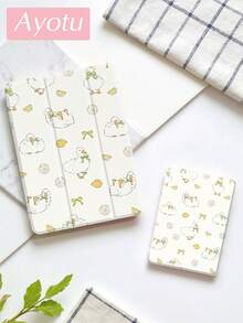 Ayotu 1 Pc Cartoon Duck Pattern Tablet Case & Kindle E-Book Case Compatible With 10th Generation, 10.2/Mini6/Mini7/9.7 Inches, Compatible With Samsung Galaxy Tab A9 Plus, Kindle (11th Generation-2024 Release)(6 Inch), Kindle Paperwhite 12th Gen 2024, Great Holiday Gift, Stylish And Simple Pattern. - Multicolor - View 9