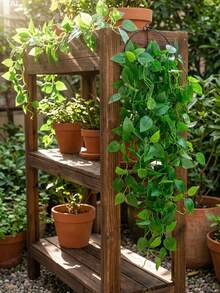 1/2 Peças Guirlanda de Folhas de Hera Artificial, Suspensão de Parede de Pothos Artificial, 1,1m de Comprimento, Hera, Planta Verde Simulada, Folhas de Hera Artificiais Pendentes, Plantas Pendentes Verdes, Decoração de Parede do Quarto, Decoração Clássica para Casa, Decoração de Casamento e Festa, Flor Artificial Pendurada na Parede, Decoração Artificial de Plantas para Casa/Cozinha/Jardim/Sala de Jantar/Jardim Externo, Bottom Verde Pendente de Trepadeira, Decoração de Primavera e Verão - Vários estilos - Visão 7