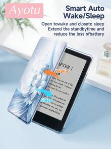 Ayotu Flower Patterned Tablet Case And Kindle E-Book Case, Compatible With 10th Generation, 11/Air 4th/Air 7th/9.7 Inches, Compatible With Samsung Galaxy Tab A9 Plus, Kindle (11th Generation -2024 Version) (6 Inches) Kindle Paperwhite 12th Gen 2024, This Is A Stylish And Simple Holiday Gift. - Multicolor - View 8