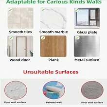 12/6/3pcs/Pack Adhesive Hooks, Coat Hooks, Adhesive Hangers, Wall Hooks, No Drill Hooks, For Hanging Bags, Towels, Loofahs, Keys, Hats, Kitchen, Bathroom, Christmas, Valentine's Day, Decorations, Suitable For Glass, Walls, Smooth Surfaces - Multicolor - View 5