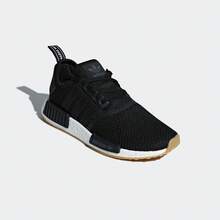 Adidas 阿迪达斯 NMD_R1 经典休闲运动鞋 - 黑色 - 查看 4