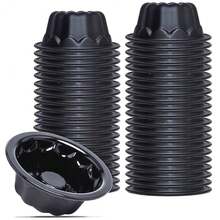 50-Pack Mini Cake Pans For BaFKing - 4 Inch Cake Pan Silicone Moldes Para Gelatinas - Reusable Mini  Cake Pans For Pumpkin Cake, Jelly, Brownies Ease Of Cleaning - 50 - Xem 1