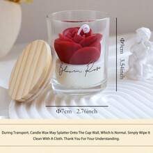 欧洲畅销纯玫瑰香氛蜡烛，是节日/生日礼物、香氛蜡烛和卧室氛围蜡烛的完美之选。为您的生活增添色彩，也适用于情人节、生日派对、婚礼和社交聚会。 - 彩色 - 查看 15