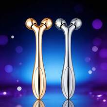 面部按摩滚轮，身体及手臂按摩器，便携式Y型按摩滚轮。手动3D按摩器。 - 彩色 - 查看 2