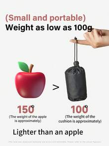 URBANWAVE充气枕，充气枕，露营枕，背包枕，颈枕，带防漏阀的便携式气枕，侧睡露营枕，蝴蝶形枕，美观露营装备，Sea To Summit Aeros风格 - 彩色 - 查看 5