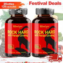 Himiyer ROCK HARD Capsules - Contains L-Citrate, Rumex Japonicus, Epimedium Extract, Maca, Ginseng - Vitality And Muscle Support - ROCK HARD Nutrition, Energy Circulation - Balance And Focus - Men's Blue Chewable Tablets - 300g - Xem 14