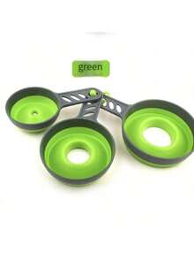 1pc Foldable Plastic Funnel, Kitchen Oil Strainer, Flour Jam Liquid Funnel, Small Kitchen Tool - Multicolor - View 15