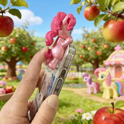 1/3 Set My Little Pony Rainbow Pony Blind Box Cute Cartoon Character Decorations, Includes 6 Figures, Suitable For Decorating Phone, TV, Computer, Desk, Bookshelf, Wardrobe, Bedroom And Living Room, Ideal For Back To School, New Year Auspicious Mascot, And Girls Gifts