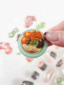 日本3D立体水晶食物系列贴纸，适用于剪贴簿、日记本、笔记本、电脑、手机壳装饰，是装饰智能手机壳或笔记本的理想之选。 - 彩色 - 查看 5