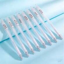 10支透明自动铅笔，包含5支0.5毫米和5支0.7毫米透明笔杆，学生考试文具，轻巧便捷，返校必备 - 0.5mm+0.7mm套裝 - 查看 2