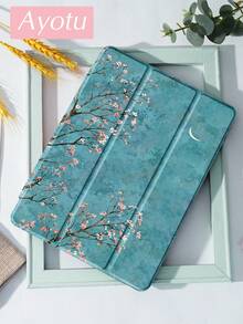 1 件蓝色樱花月亮图案平板电脑保护套和 Kindle 电子书保护套，兼容第十代 Kindle（10.2/Mini6/Mini7/9.7 英寸），兼容三星 Galaxy Tab A9 Plus、Kindle（第十一代，2024 年发布）（6 英寸）、Kindle Paperwhite 第十二代（2024 年发布），绝佳节日礼物，时尚简约图案。 - 彩色 - 查看 3