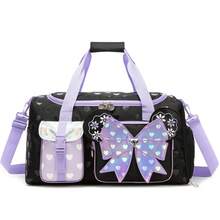 Girls Overnight Travel Bag With Adjustable Strap Large Capacity Shoe Compartment, Perfect For Sleepovers, Gym & Yoga - Girls Travel Bags - View 9