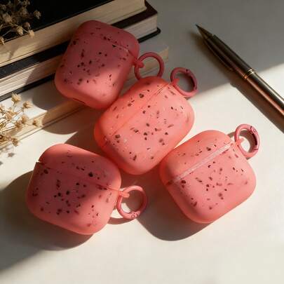 Graffiti Ribbon Design Protective Case Suitable Compatible With Apple Bluetooth Earphones, Anti-Scratch And Drop Protection Case Compatible With Apple Bluetooth Wave Earphone Charging Case