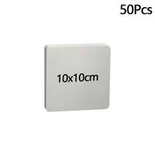 50Pcs 300g Blank Single Side Watercolor Paper Cards Portable Postcard Square Round For Painting School Student Art Supplies - Single-sided - View 12