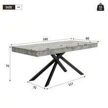 Dining Tables - Dark Grey - View 2