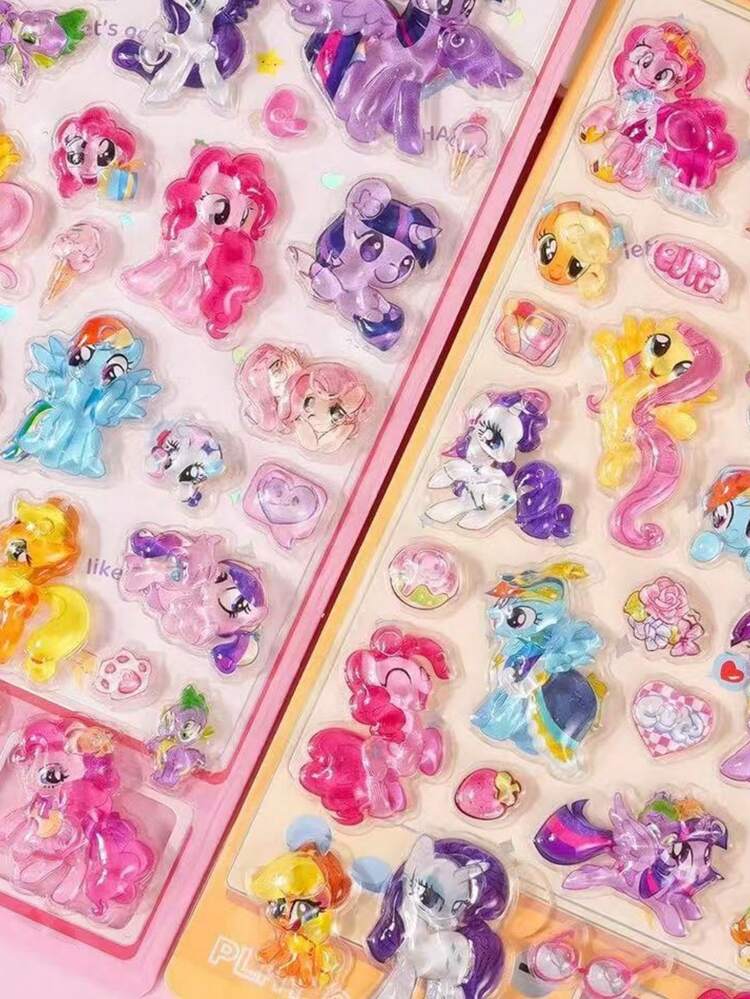 1 miếng dán 3D hình hoạt hình Kawaii, tự làm đồ trang trí điện thoại, quà tặng cho bé gái, đồ chơi thủ công. Kiểu dáng và màu sắc được gửi ngẫu nhiên, một số kiểu có thể có sự khác biệt về màu sắc. - Nhiều màu - Xem 9