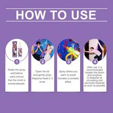 Fart Spray - Hilarious Prank Interactive Gadget, Creates Fun Atmosphere, Funny Gag Spray - Mauve Purple - View 7