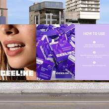 CEELIKE] Purple Whitening Strips With Free Cheek Retractor – 7/21 Treatments – Nano-Hydroxyapatite For Enamel Protection – Peroxide-Free Formula - 14貼 - 查看 7