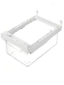 Clear Refrigerator Hanging Drawer Storage Box Kitchen Transparent Organizer For Fruit Vegetable Freshness Pull-Out Produce Keepers Can Organizers Space-Saving Refrigerator Storage Containers Hanging Drawer Kitchen Organizer Box Household Items - Multicolor - View 13
