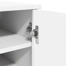 Zapateros 2 uds madera contrachapada blanco 32x35x70 cm - Blanco - Ver 9