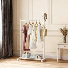 Hodeffior Perchas de ropa - Blanco - Ver 2