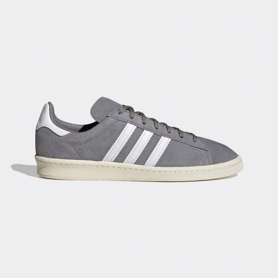Adidas 阿迪达斯 CAMPUS 80S 经典运动鞋 - 淺灰色 - 查看 1