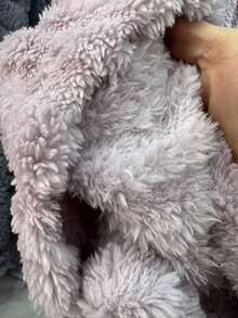 Plain Blanket - Coffee - View 5