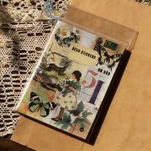 20 buc/pachet Carte de stickere în stil vintage, autocolante retro cu figurine și plante pentru scrapbooking, planificator, decorare jurnal, fabricate din material PET impermeabil, ușor de dezlipit și lipit, potrivite pentru scrapbooking, jurnal nedorit, planificator DIY, jurnal, artizanat, înapoi la școală, Ziua Îndrăgostiților, cadouri de ziua de naștere, papetărie - Multicolor - Vizualizare 7