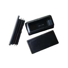 80mm X 40mm Rectangular Plastic End Caps Rec Plugs Inserts / Blk Qty 50 - Multicolor - View 3