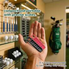 1X 20-70mm Precision Lightweight Golf Tee Elevator Height Adjuster - Calibrated Golf Tee Tool Accessories For Golf Course Training, Driving Range Practice, Amateur Tournaments, Pro Competitive Games, Swing Consistency Improvement - Portable Lightweight Design, Tool-Free Height Adjustment, Clear Scale Marking, Universal Golf Tee Compatibility, Reusable Durable Construction, Top Golf Gifts For Men, Must-Have Golfer Essential For Enthusiasts & Tournament Players - 紅色 - 查看 2