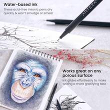 Arteza Fineliner 120 Fine Tip Pens Set - ARTZ8754 - Rectangle - View 4