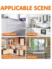 4pcs Bear Design Adhesive Power Socket Hooks, No Drilling Required, Kitchen Cable Organizer Holder - Multicolor - View 7