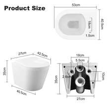 Toilets - Ultradünne U-form - View 7